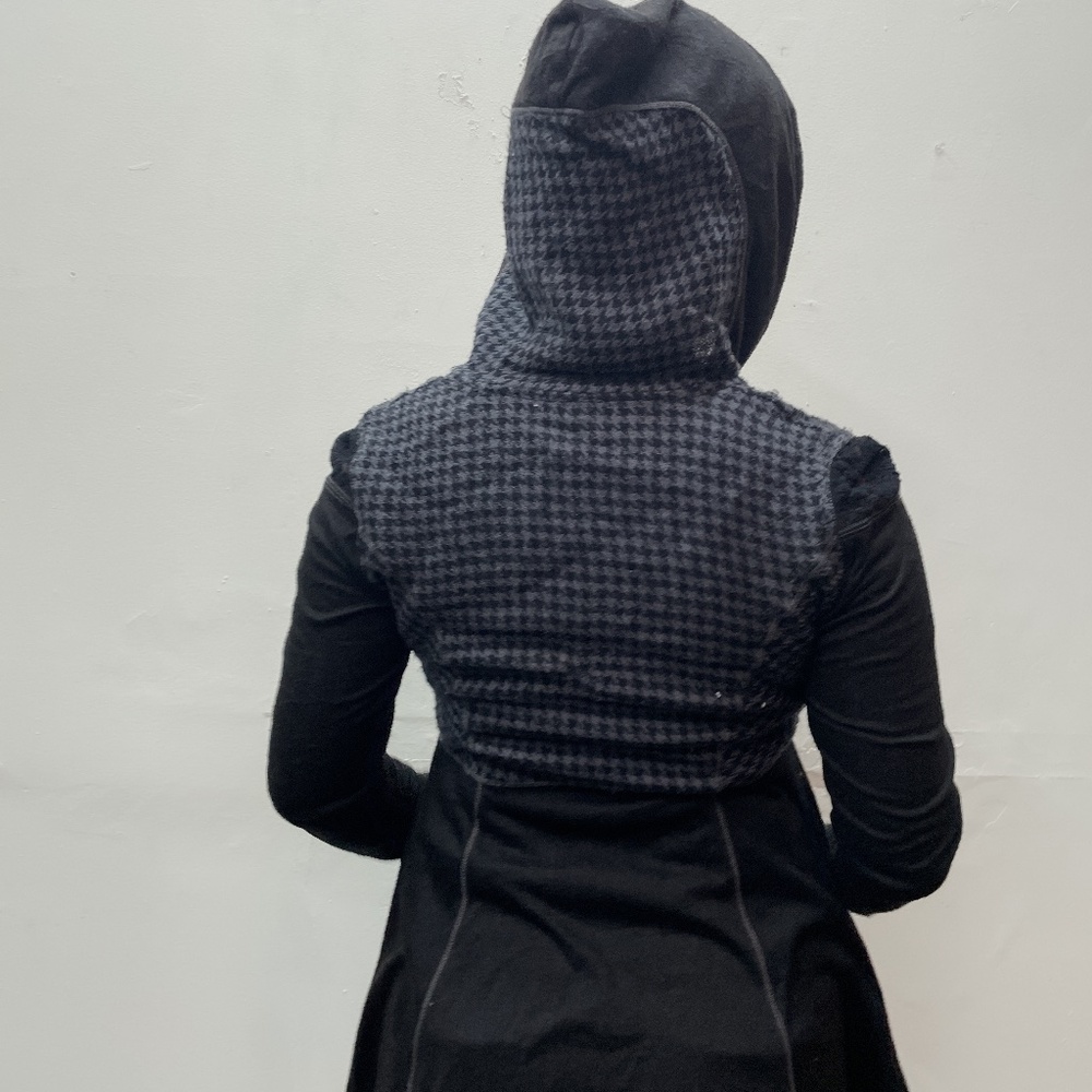 Hooded Button Down Tunic - image 2